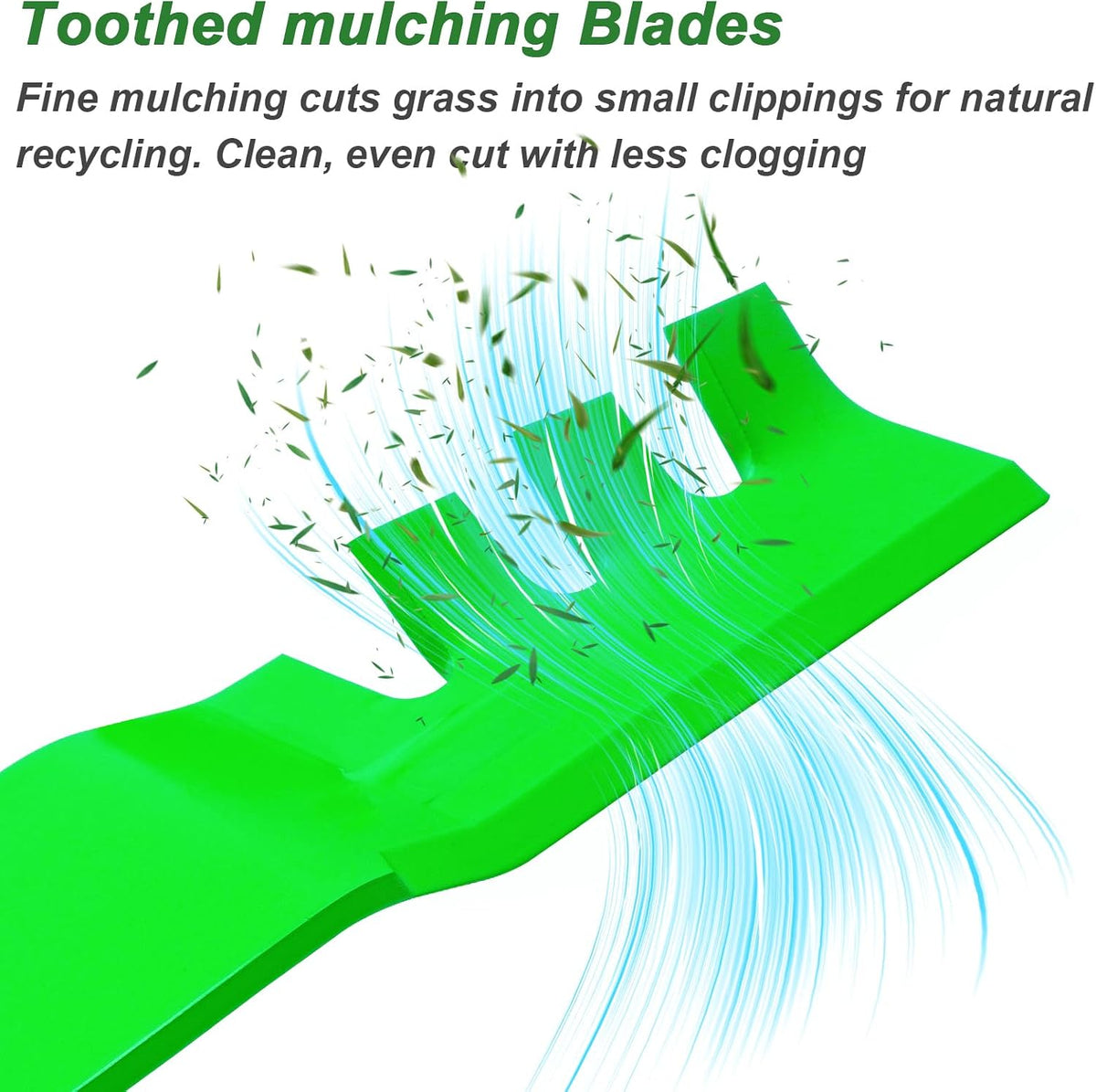 173921 53217392 Mulching Blades Fit for 48 inch Husqvarna YTH2348 YTH2148 YTH2448 YTH1848XP GTH2548 Craftsman Poulan 48 Riding Mower Deck(3 Pack)
