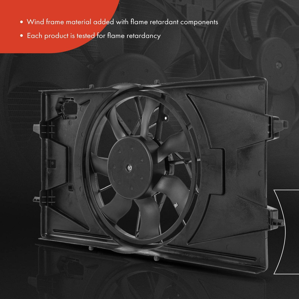 A-Premium Engine Radiator Cooling Fan Assembly