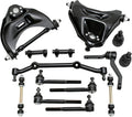 14pc Complete Front Control Arm Suspension Kit replacement for 1996-2005 Chevy Blazer 1996-2003 S10 GMC Jimmy Sonoma Isuzu Hombre RWD