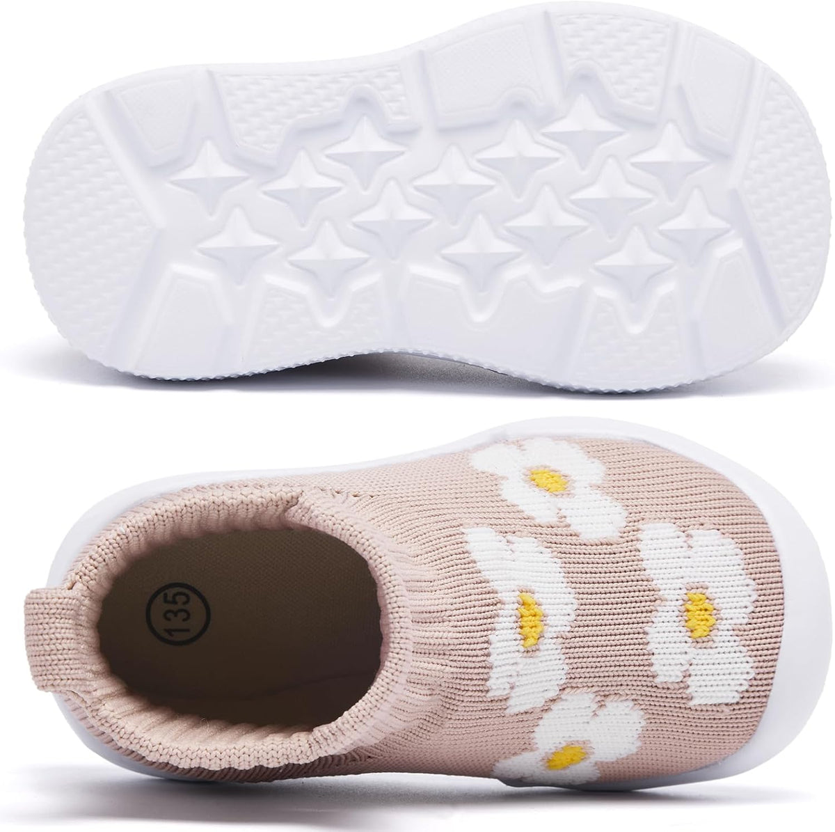 Baby Shoes Toddler Walking Sock Shoes Infant Boy Girl Slip On Sneakers First Walker Slippers