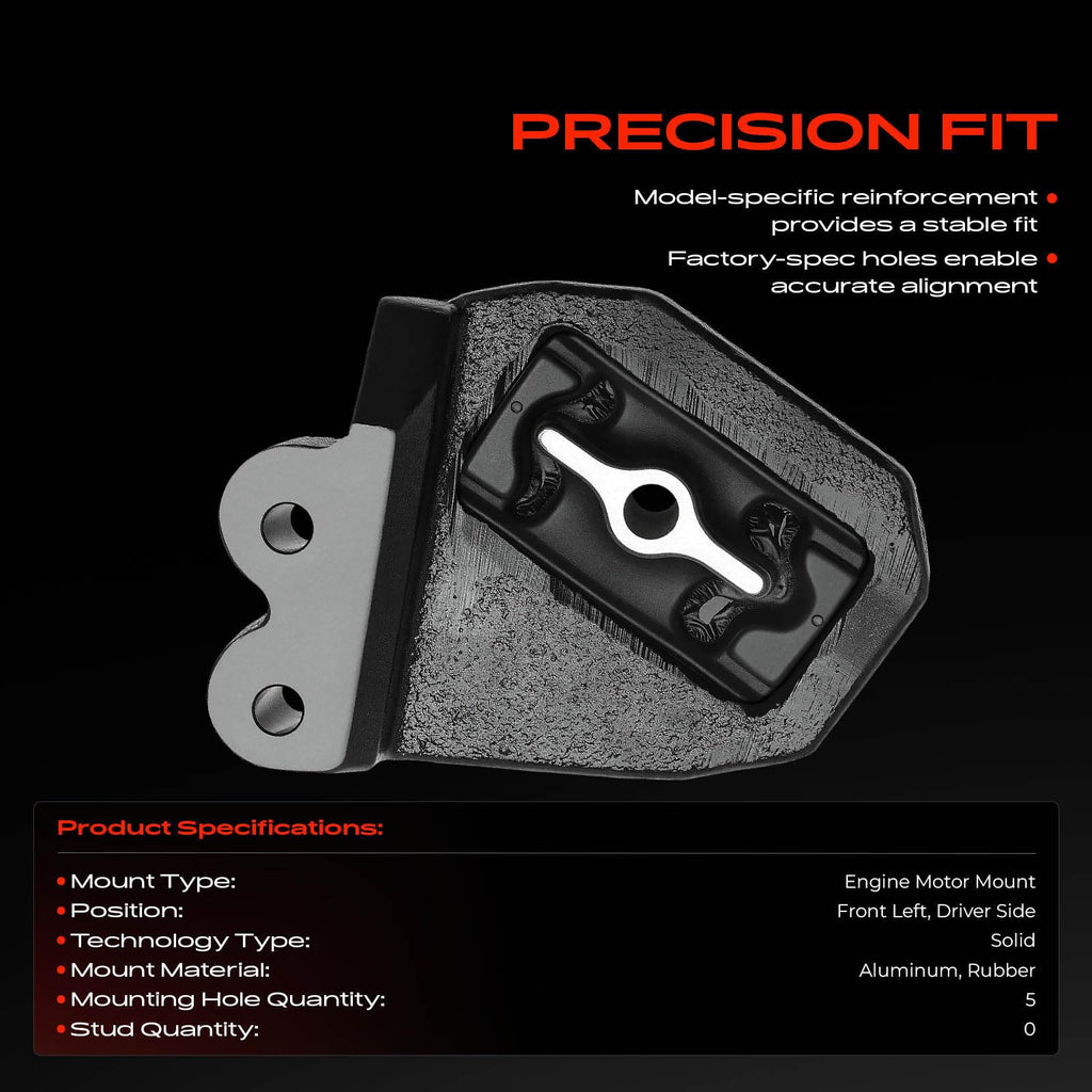 A-Premium Front Left Engine Motor Mount Compatible with Ram 1500 2014-2018