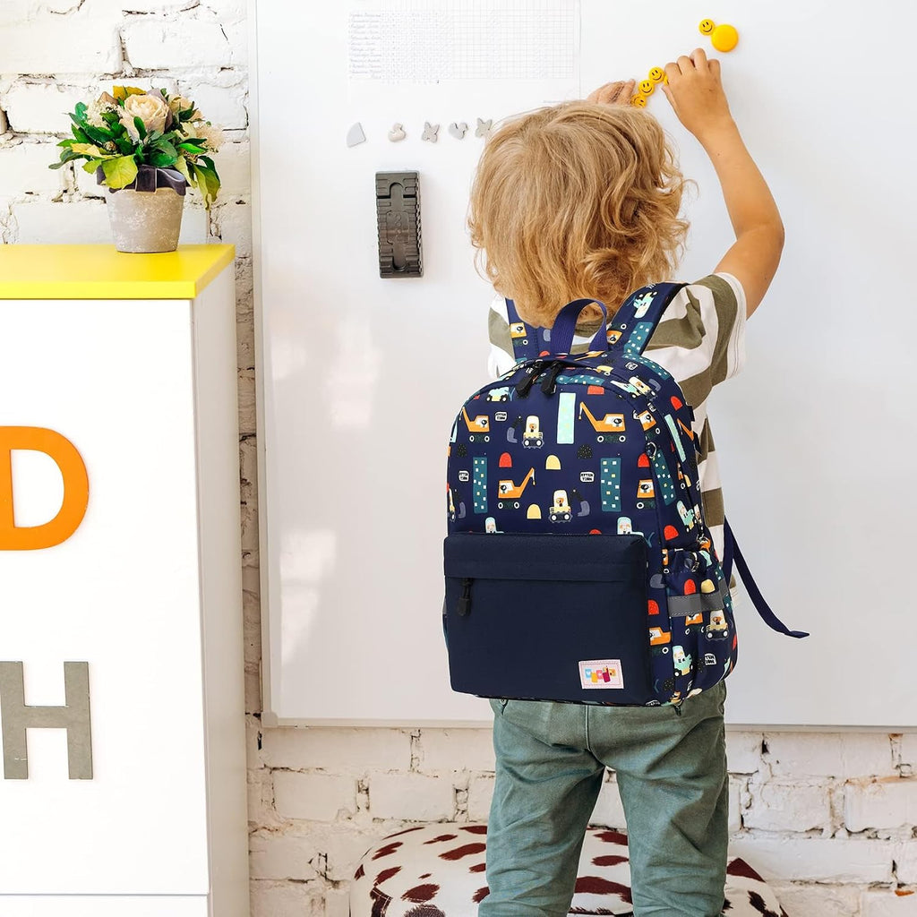 Toddler Backpack, Kids Backpack for Boys and Girls with Chest Strap | with Chest Strap
