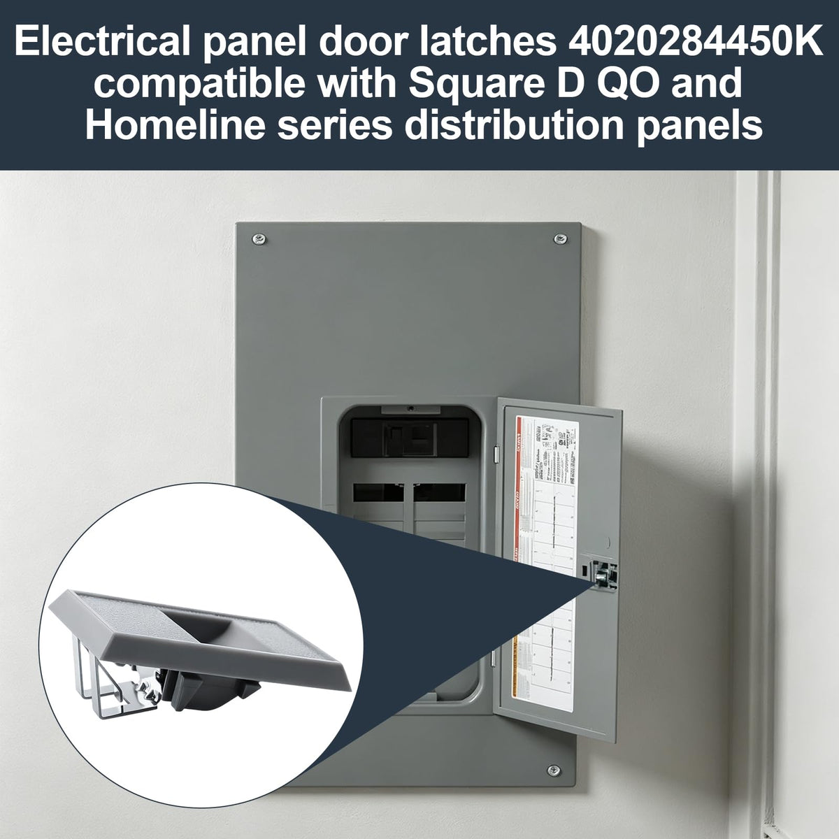 4020284450K Electrical Panel Door Latche for Square D,QO and Homeline#BRRL