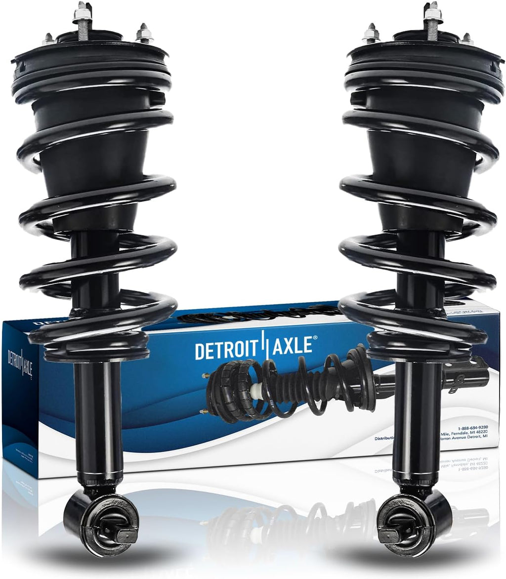 Detroit Axle - 4WD Front Struts for 2014-2018 Chevrolet Silverado 1500