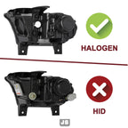 Headlight Assembly Compatible with 2016-2020 Dodge Durango