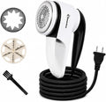 Power Corded Electric Fabric Shaver | No Battery, Pilling & Fuzz Remover for Clothes, Furniture, Couch, Sweaters, 6