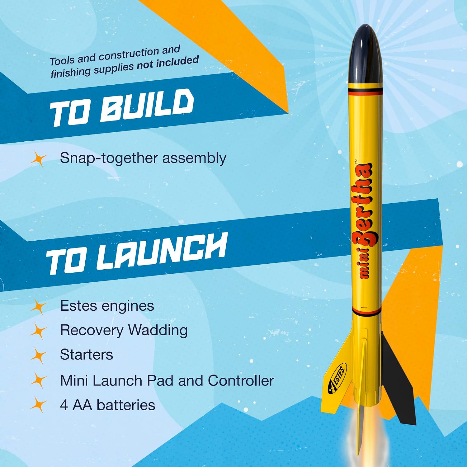 002099 Mini Bertha Model Rocket
