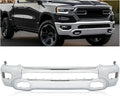 KUAFU Front Bumper Face Bar Compatible with 2019-2024 Dodge Ram 1500