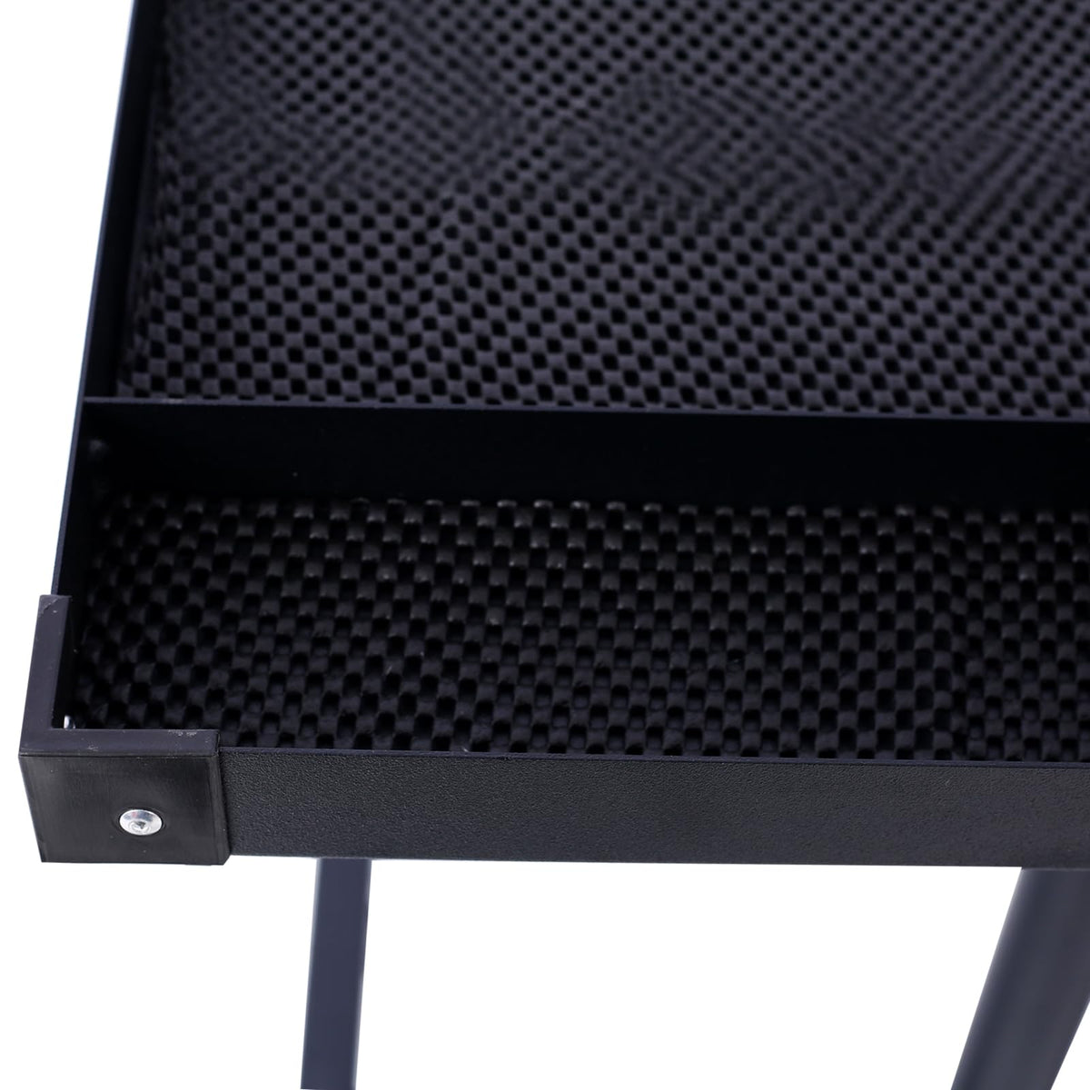 Rolling Tool Tray with Wheels, Heavy Duty Adjustable Work Table with Drawers, Tear Down Work Table with Drawer for