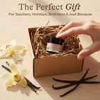 USDA Organic Lip Scrub Vanilla - USA Made with Natural Ingredients