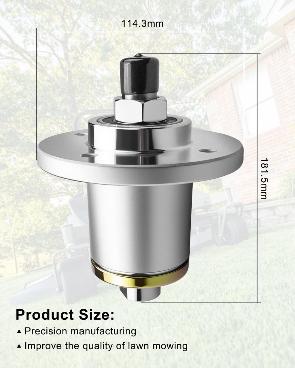Replace 437-0005-00 Lawn Mower Deck Spindle Assembly
