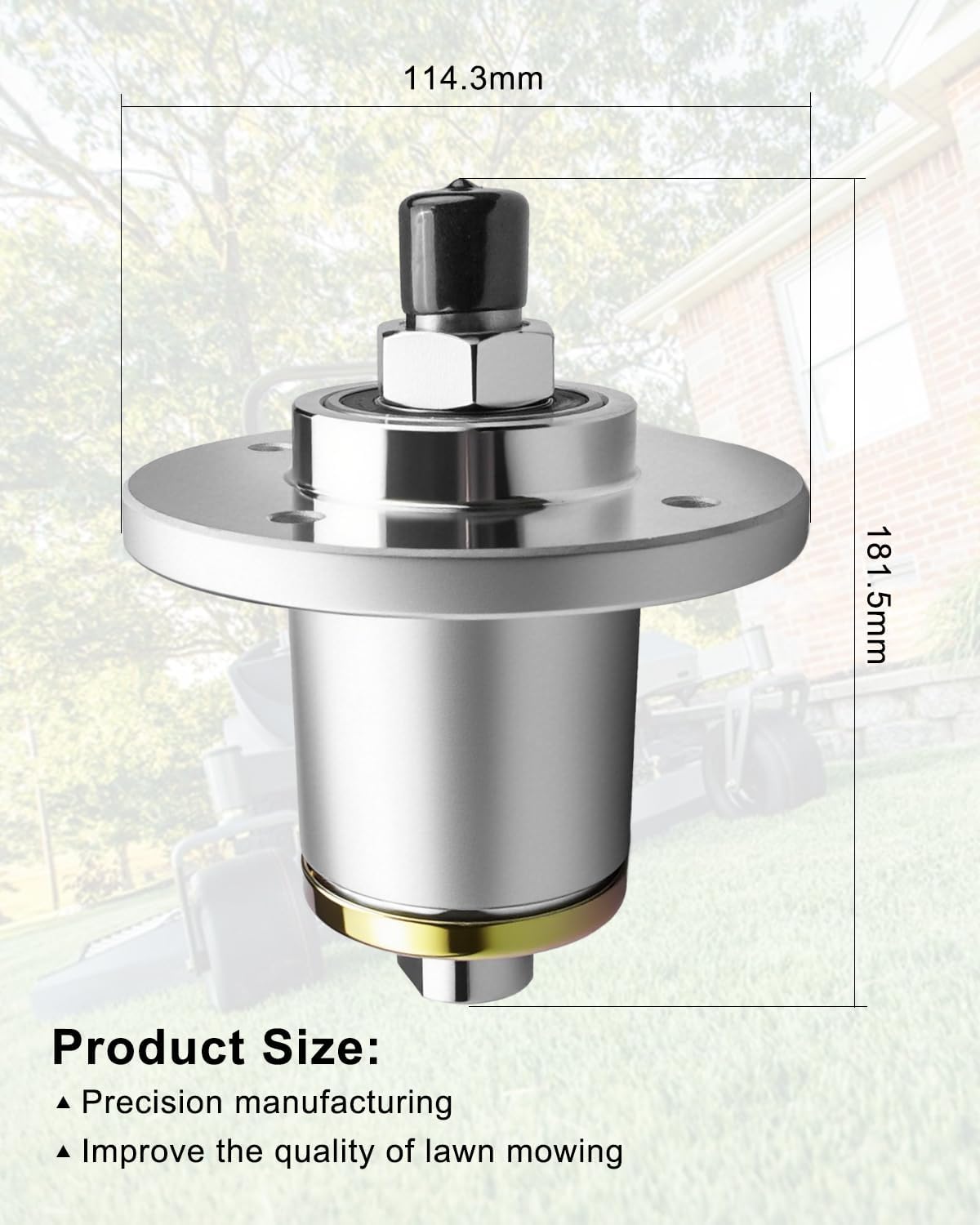 Replace 437-0005-00 Lawn Mower Deck Spindle Assembly