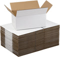 White Shipping Boxes 9x6x4 Inches Small Corrugated Cardboard Boxes, 25 Pack
