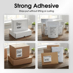 4" X 5" Matte White Printable Shipping Labels (250 Sheets, 1000 Stickers)