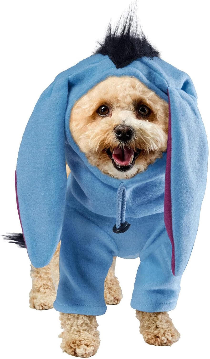 at Party City Disney Winnie the Pooh: Eeyore Pet Costume for For Dogs or Cats by Rubies, XL