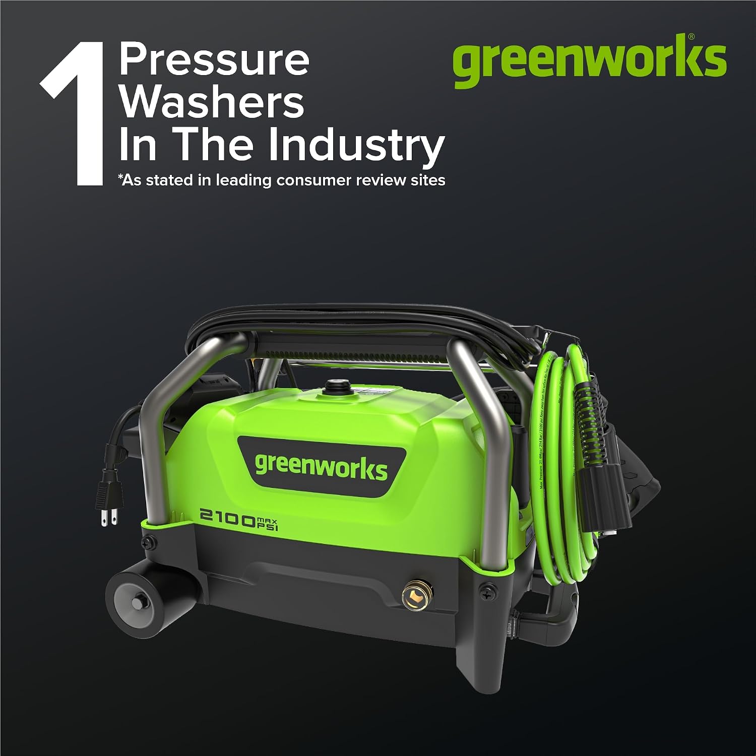2100 PSI (1.2 GPM) Electric Pressure Washer