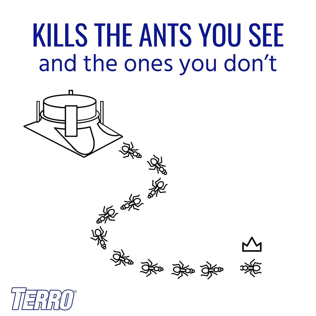 Outdoor Liquid Ant Bait Stations, 12-Pack | Ready-to-Use Ant Killer Traps, Kills Common Household Ants Including