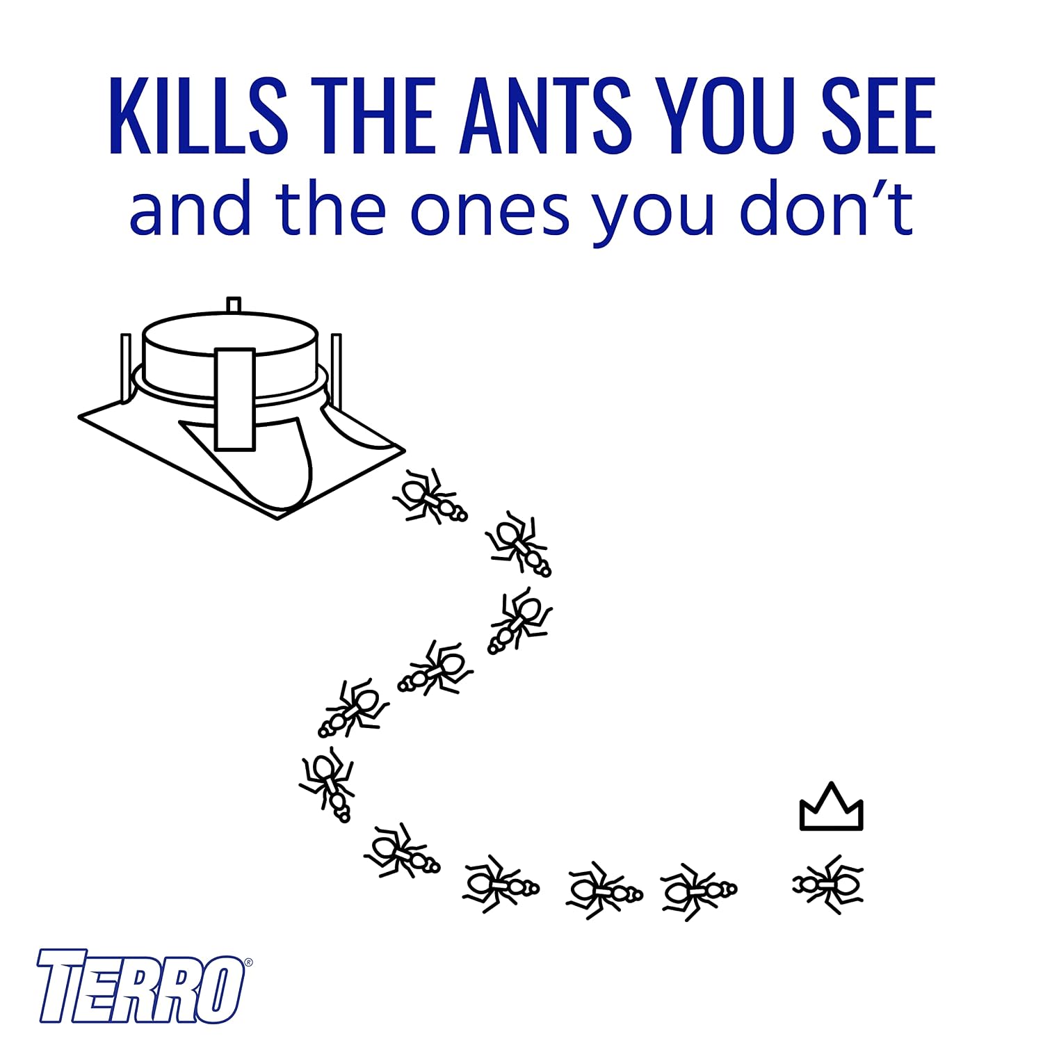 Outdoor Liquid Ant Bait Stations, 12-Pack | Ready-to-Use Ant Killer Traps, Kills Common Household Ants Including