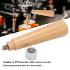 M10 Portafilter Handle Wooden Espresso Coffee Machine Handle Replacement