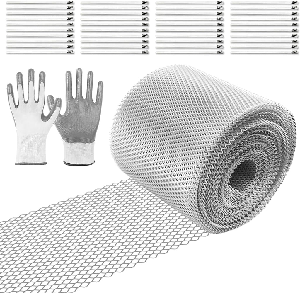 Aluminum Gutter Protection Gutter Covers Gutter Screen DIY Aluminum Leaf Filter Gutter Protection Rainwater Gutter
