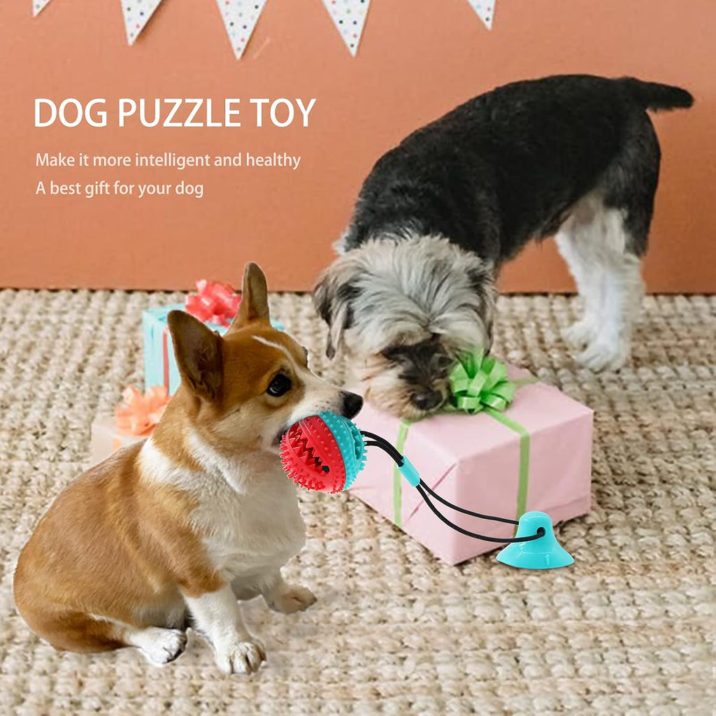 Dog Toys Chew Toys for Aggressive chewers, Puppy Training Treats Teething Rope Toys for Boredom Dog Puzzle Treat Food