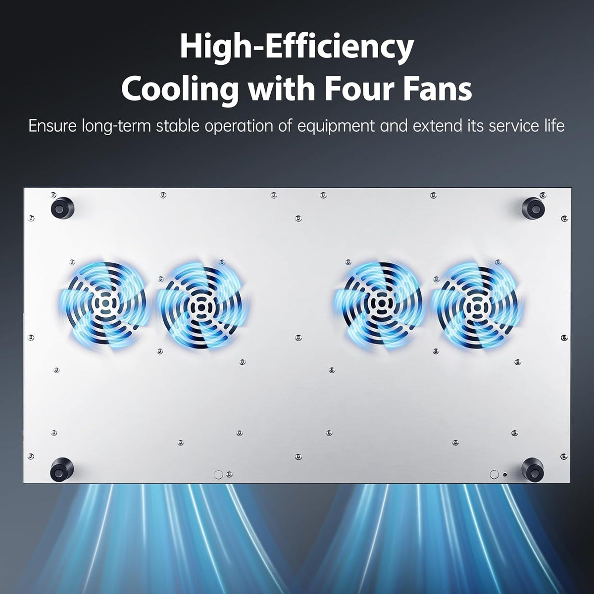 7000W Commercial Double Induction Cooktop Countertop