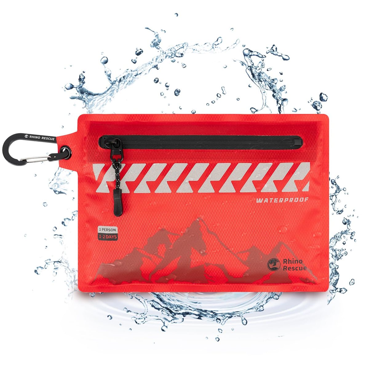 Waterproof First Aid Kit, 114pc Ultralight Compact Gear