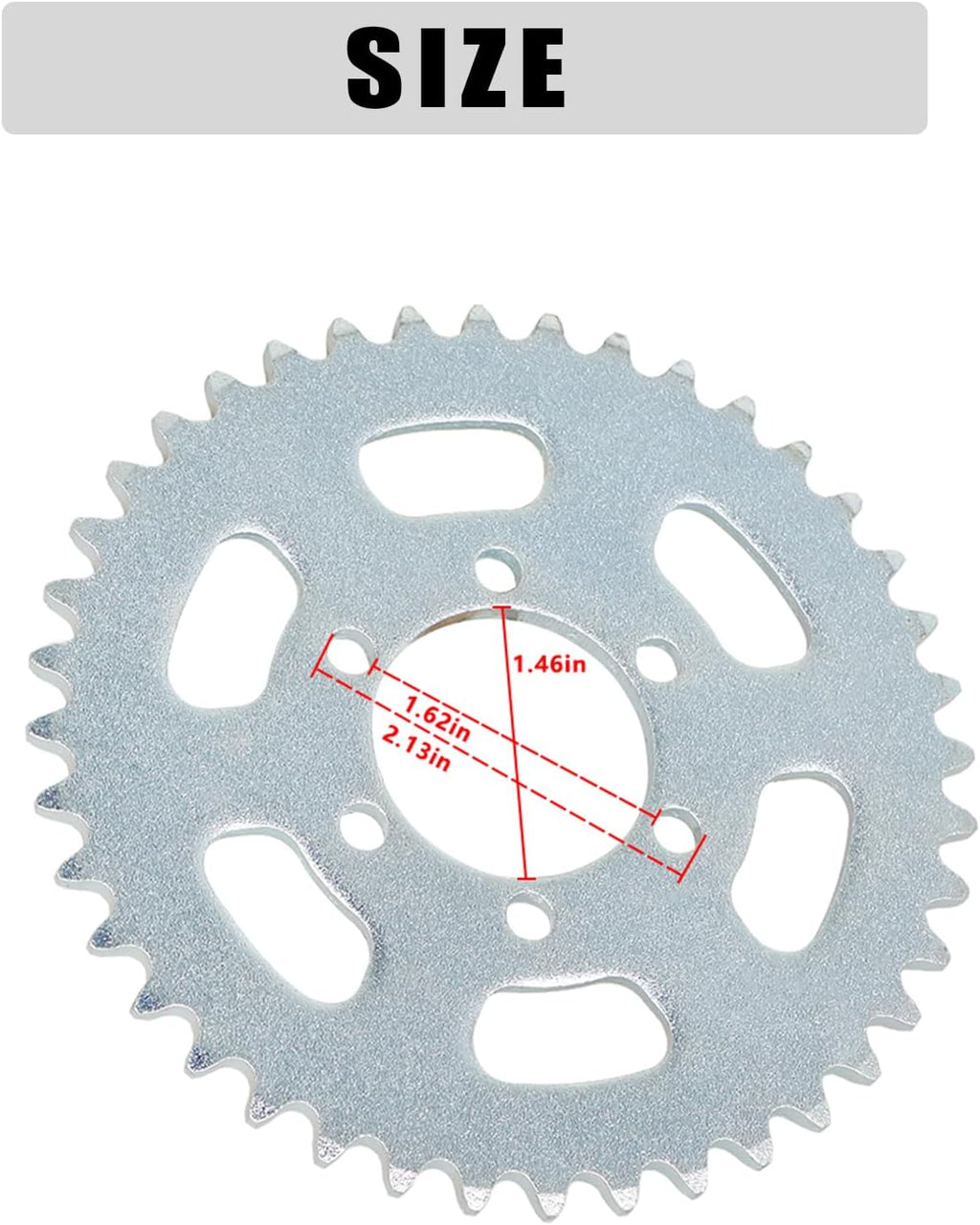 35 Chain Sprocket 40 Teeth Rear Sprocket 5 Inch