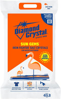 Sun Gems Iron Fighter Water Softener Salt Crystals, 40 lbs