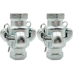 MustBee 4 Sets NPT Iron Air Hose Fitting, Universal Coupling, Chicago Fitting