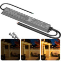 12V Dimmable LED Driver 200W,UL Listed 5-in-1 Triac/MLV/0-10V/PWM