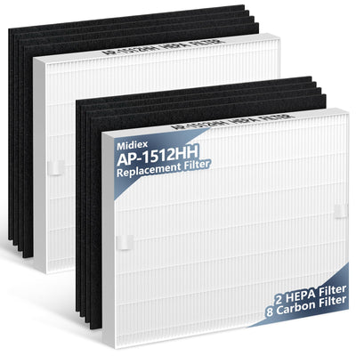 2-Pack AP-1512HH Air Purifier Filter for Coway Airmega AP-1512HH