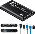 USB 3.0 HDMI Capture Card, 2K30 FPS Capture with 4K Pass-Through | 2K30FPS/1080P60 capture & streaming with ultra-low