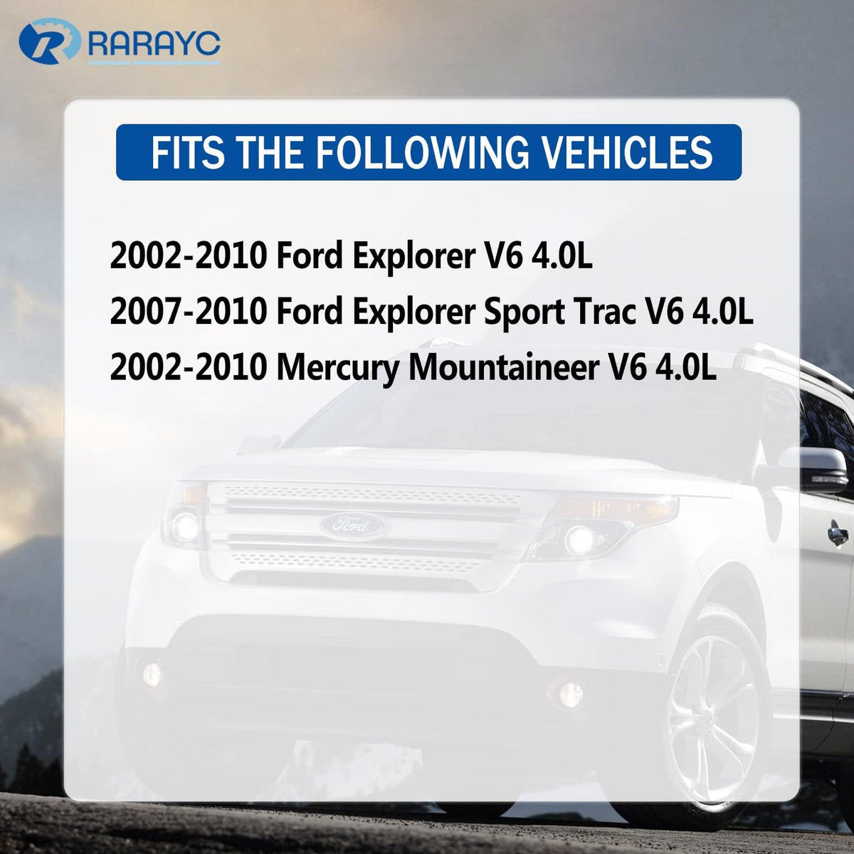 Aluminum Thermostat Housing Kit Ford Coolant Compatible With Explorer 2002-2010 Mercury Mountaineer 2002-2010 4.0L V6
