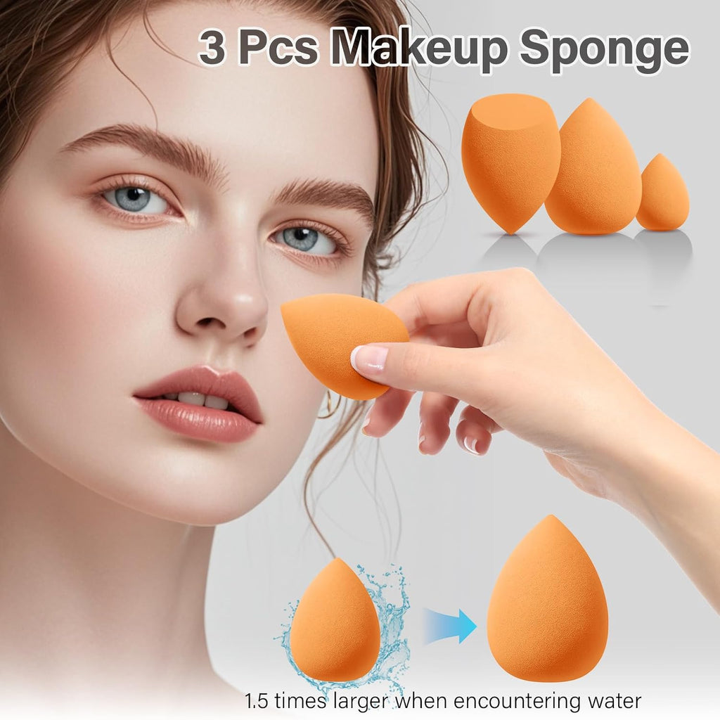 Makeup Brushes Set, Mlemle Professional 26 Pcs Makeup Kit, Include Powder Blush Concealers Foundation Eye shadows 21