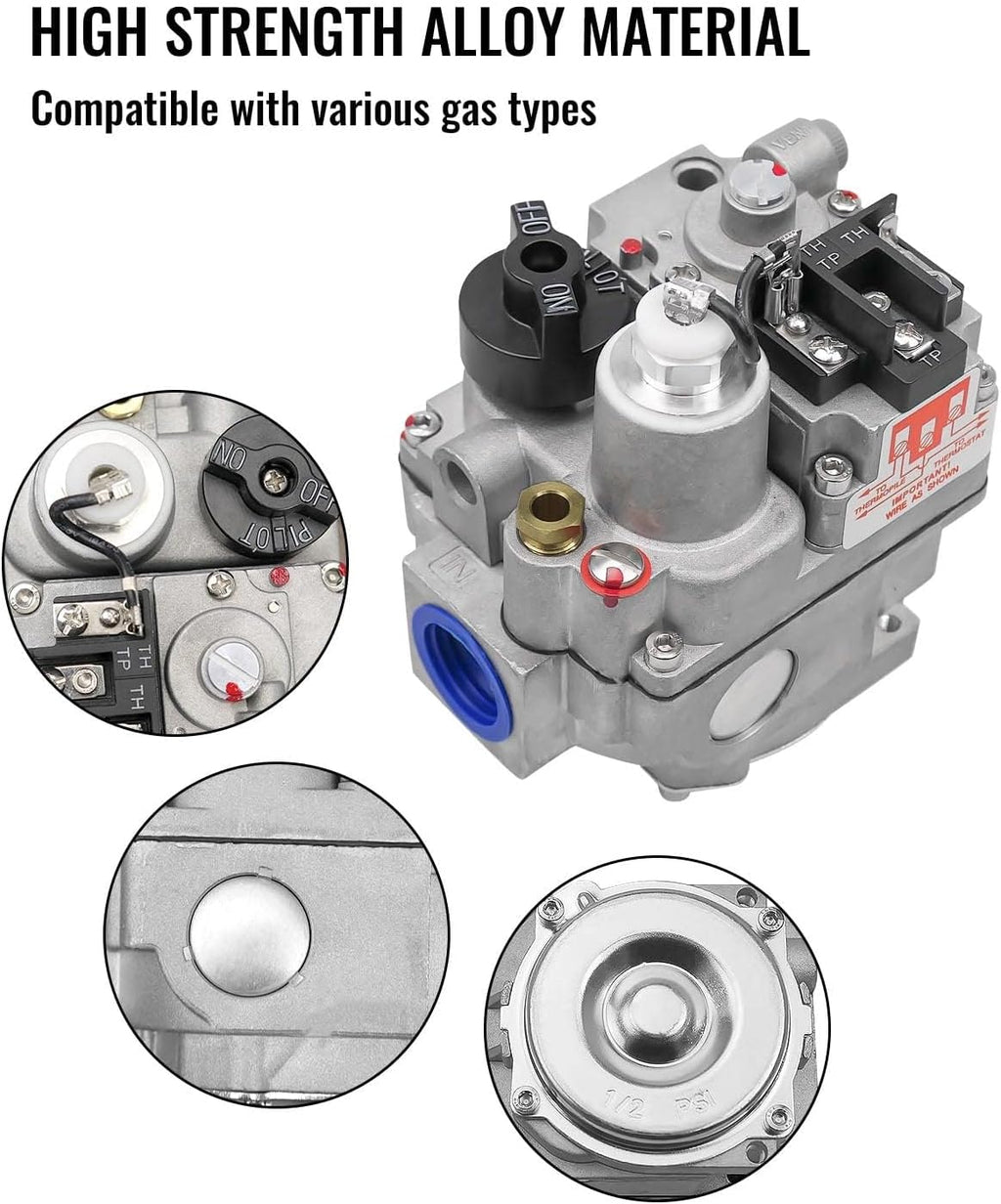 700-506 Gas Valve 720000 BTU Fit for Robertshaw 700 Series Furnace