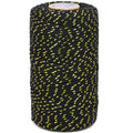 Gold and Black Cotton Twine String, 2mm Thick, 328 Feet