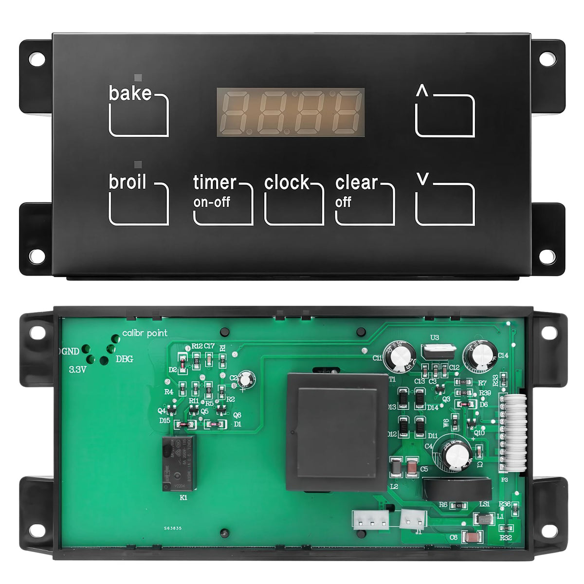 For Frigidaire FFGF3017LSB Range Oven Control Board Replacement