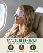 20-Pack Steam Eye Masks for Dry Eyes, Self Heating Warm Compress, 4 Flavors