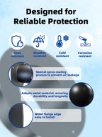 6 Inch Duct Connector Flange, Metal Dryer Vent Connector Fittings | Dust Collection Flange For Heating Cooling