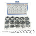 Metric 15-Sizes Round Wire C-Clips External Retaining Rings Kit