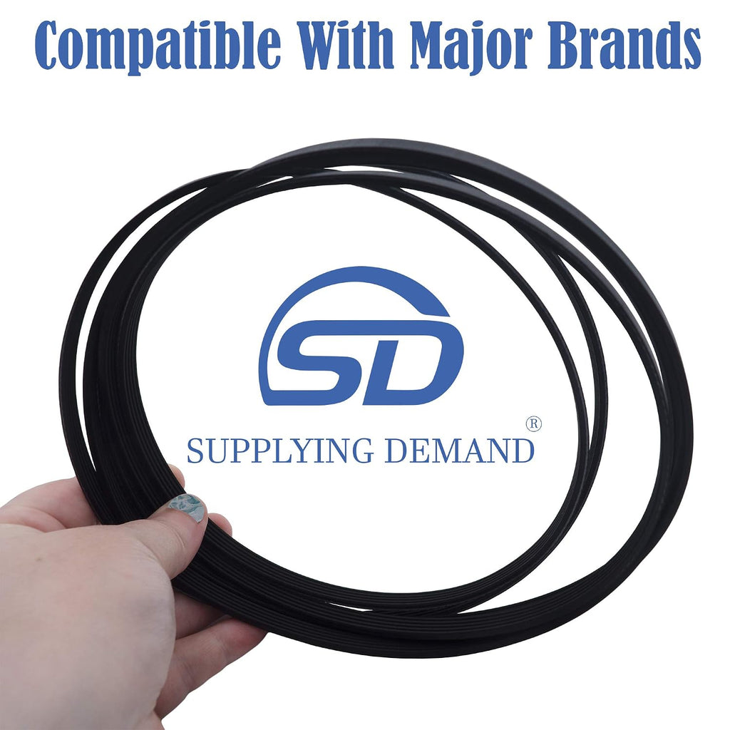 Supplying Demand W10136934 1480895 Clothes Dryer Drum Drive Belt Replacement Model Specific Not Universal