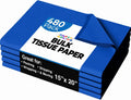 Dark Blue Tissue Paper for Gift Bags 15" X 20" 480 Sheets