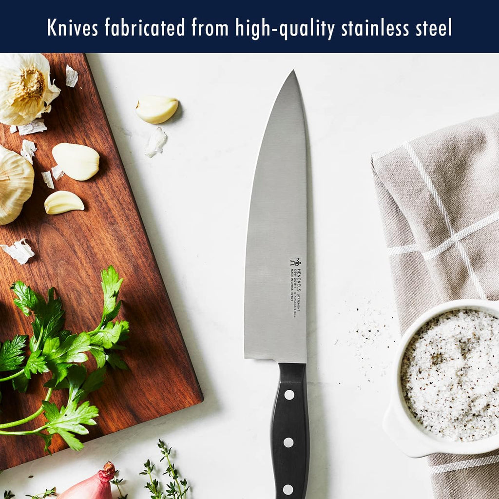 Statement 12 pc Knife Block Set, Razor-Sharp, German Engineered