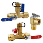 VAV 3/4" Tankless WaterHeater Valve Kit, Pressure Relie Valve, CSA Listed