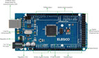 ELEGOO Mega 2560 R3 Board, ATmega2560, Compatible with Arduino, Blue