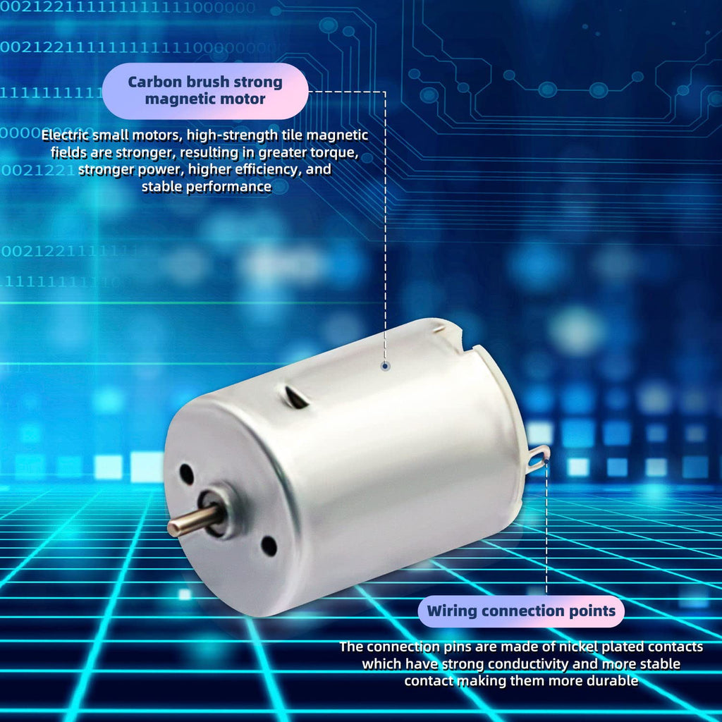8Pack DC Motor 3V-12V 280 Micro Motor for DIY Airplane RC Boat Toys