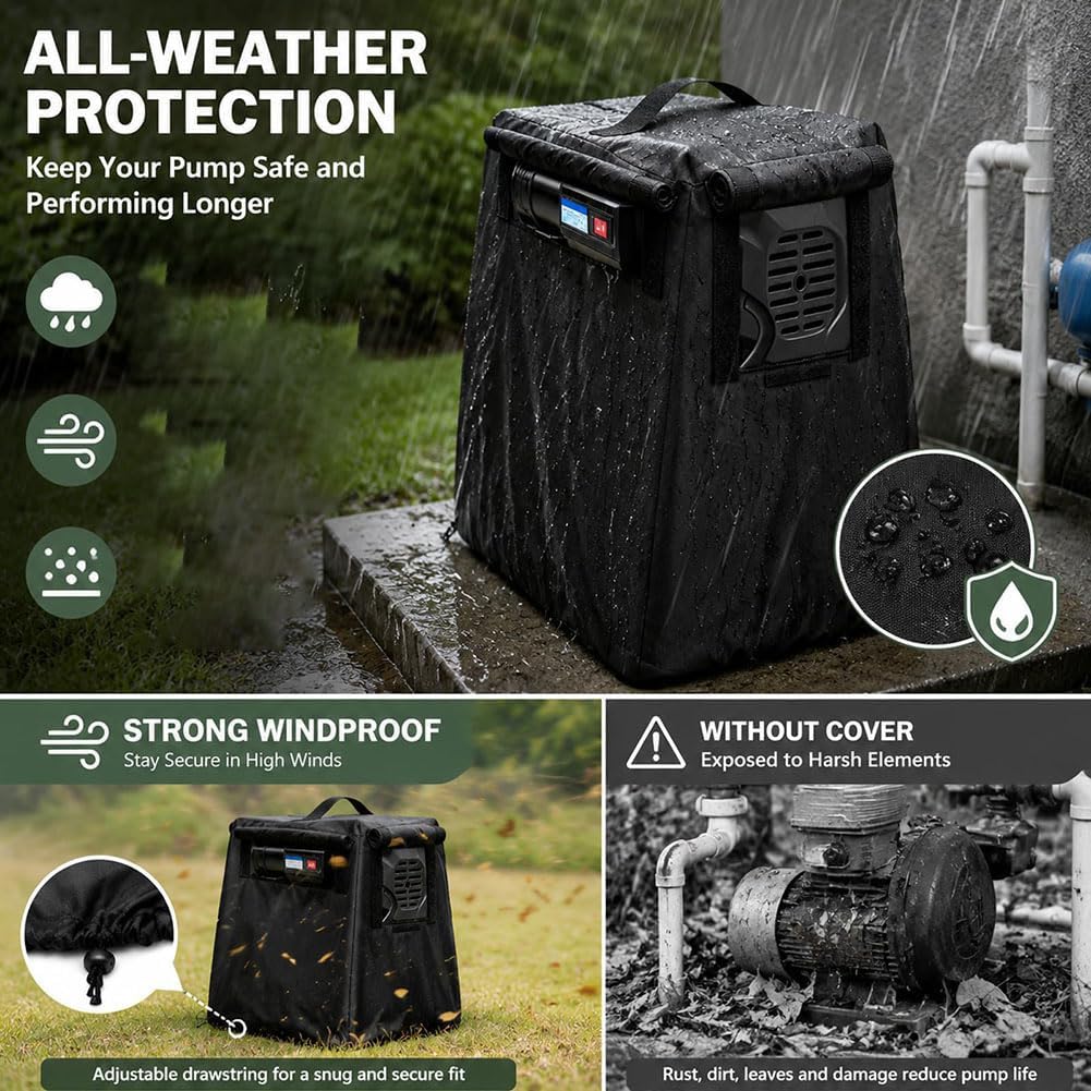 Pump Protector,Compatible with Liberty Pumps S30 2018-Present,Protective Cover