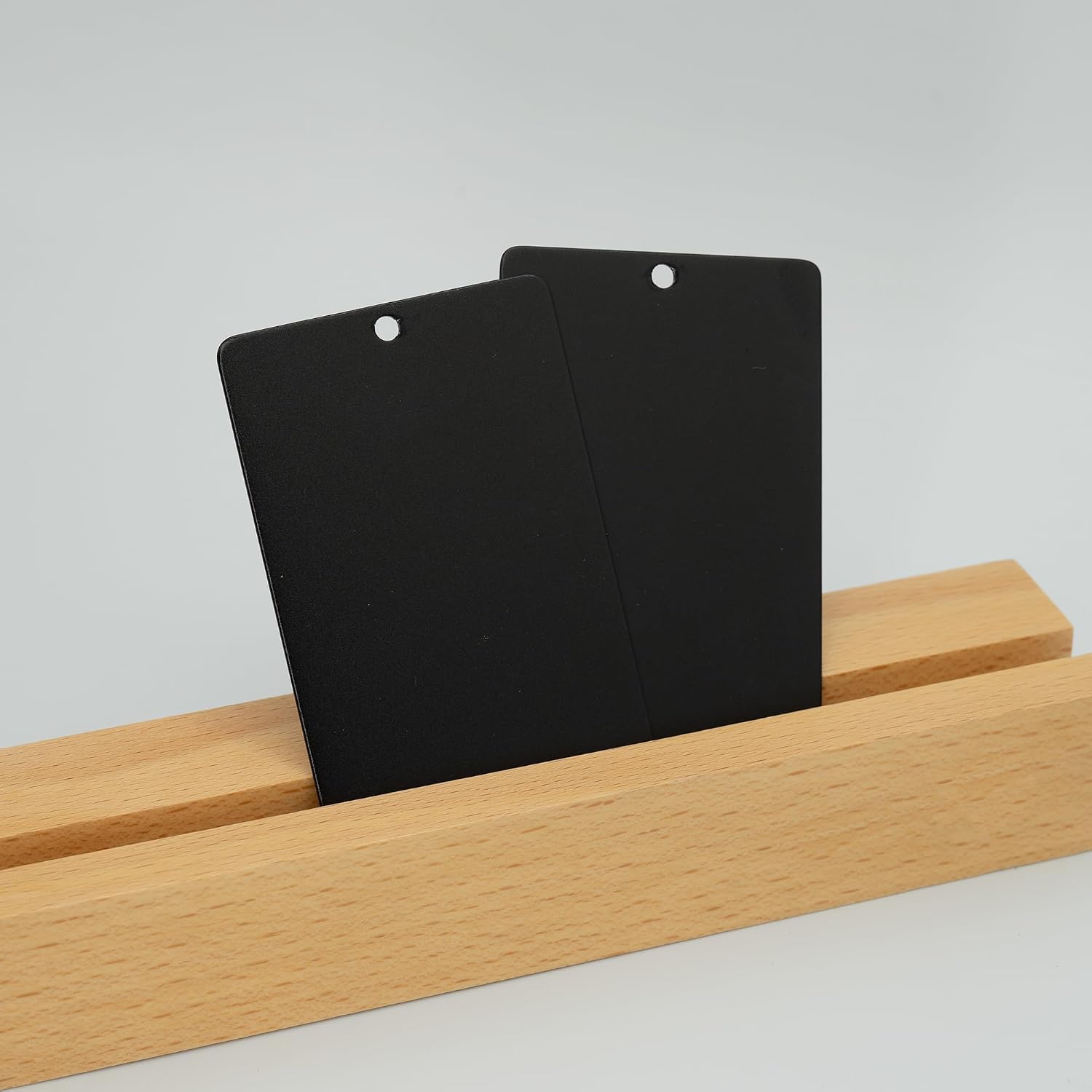 Anodized Aluminum Engraving Blanks 2x3 Inch 25 Pack (Black)