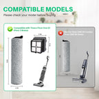 Fanulter 2+4 Pack S5 Roller Brush Replacement Compatible with Tineco